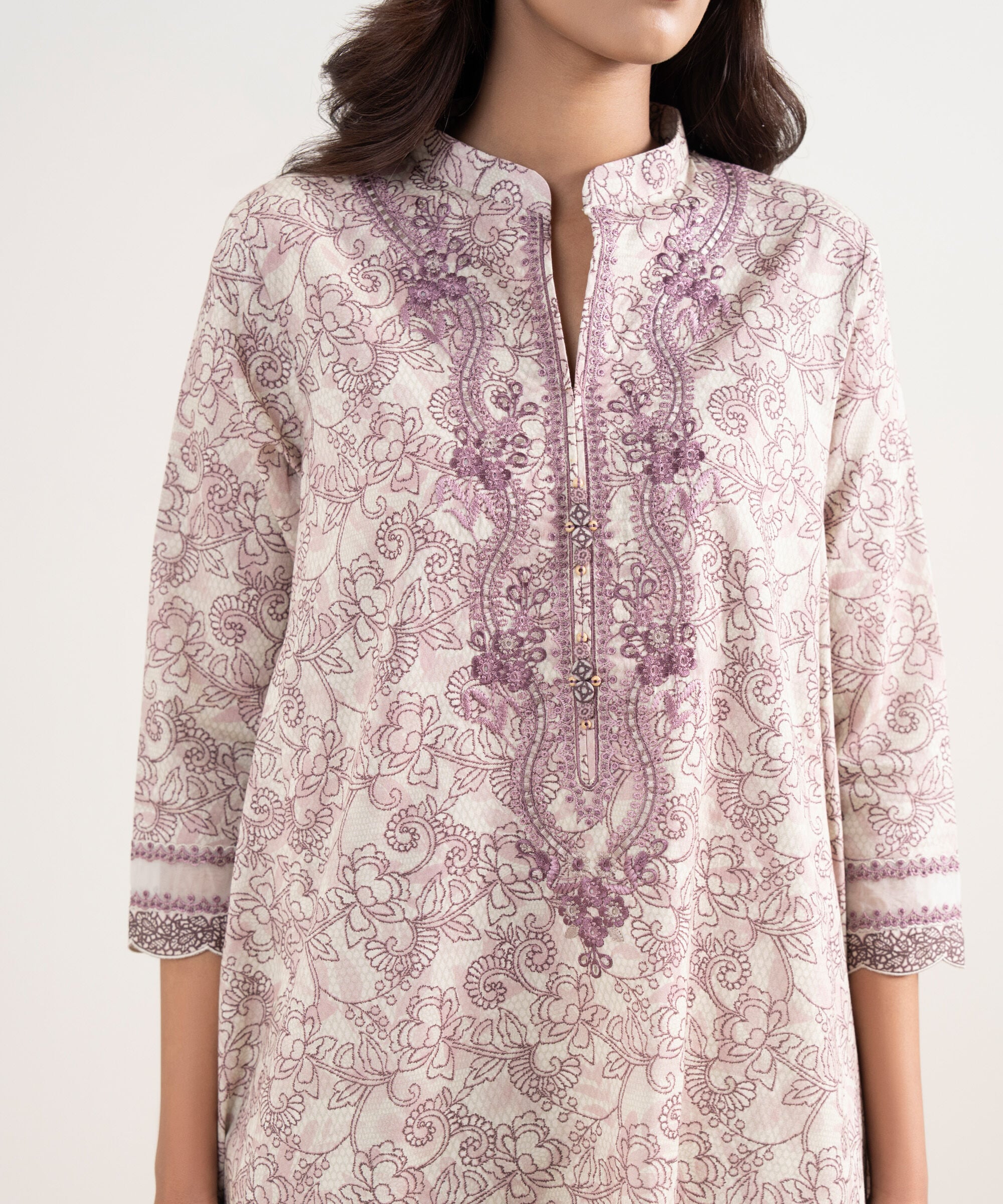 3 Piece - Embroidered Lawn Suit
